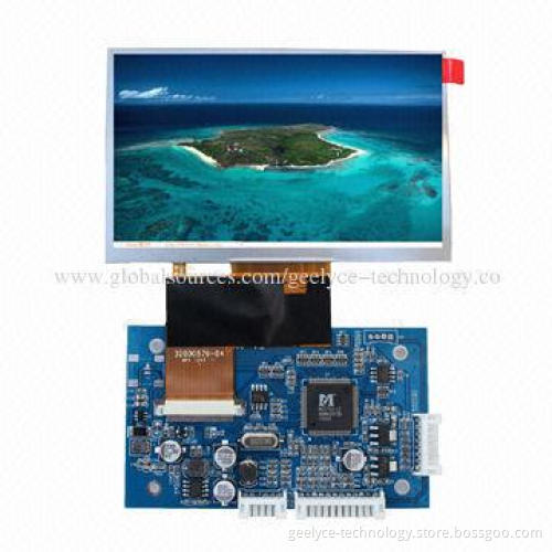 Resistive Touch Panels with 4.3 Inches